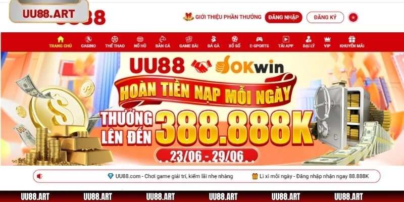 Việc tải app UU88 giúp người chơi đăng nhập nhanh