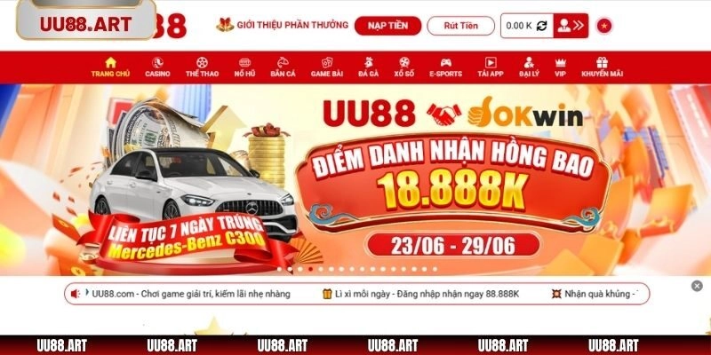 Giới thiệu về nhà cái UU88 và quy trình rút tiền