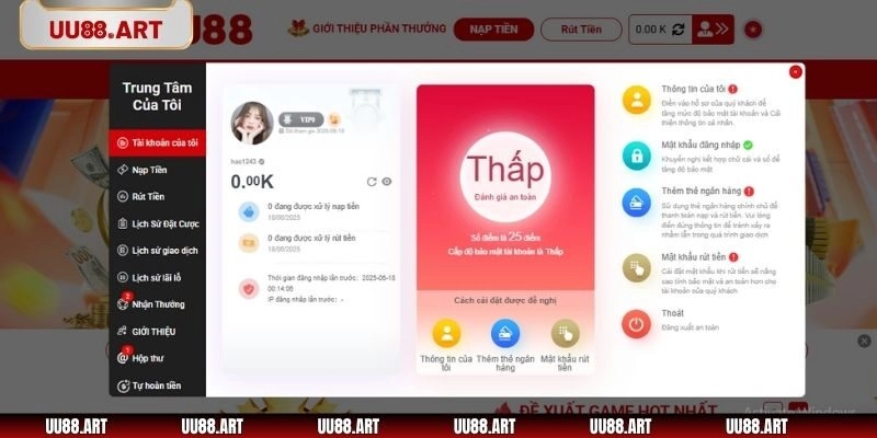 Hướng dẫn bảo mật thông tin khi rút tiền