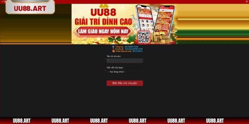 Những hình thức liên hệ UU88 nhanh chóng và tiện lợi nhất